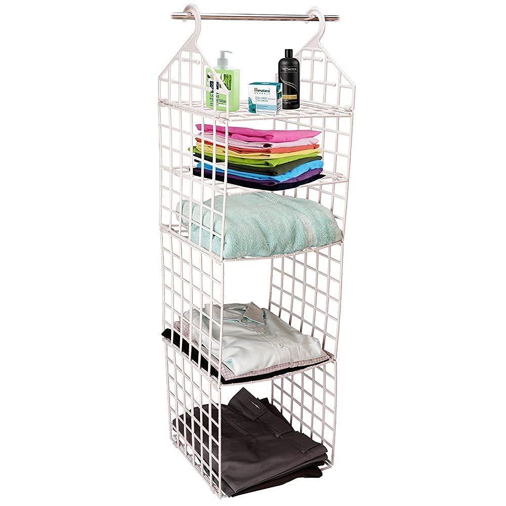 5‑Layer Hanging Wardrobe Organizer Rack for Clothes